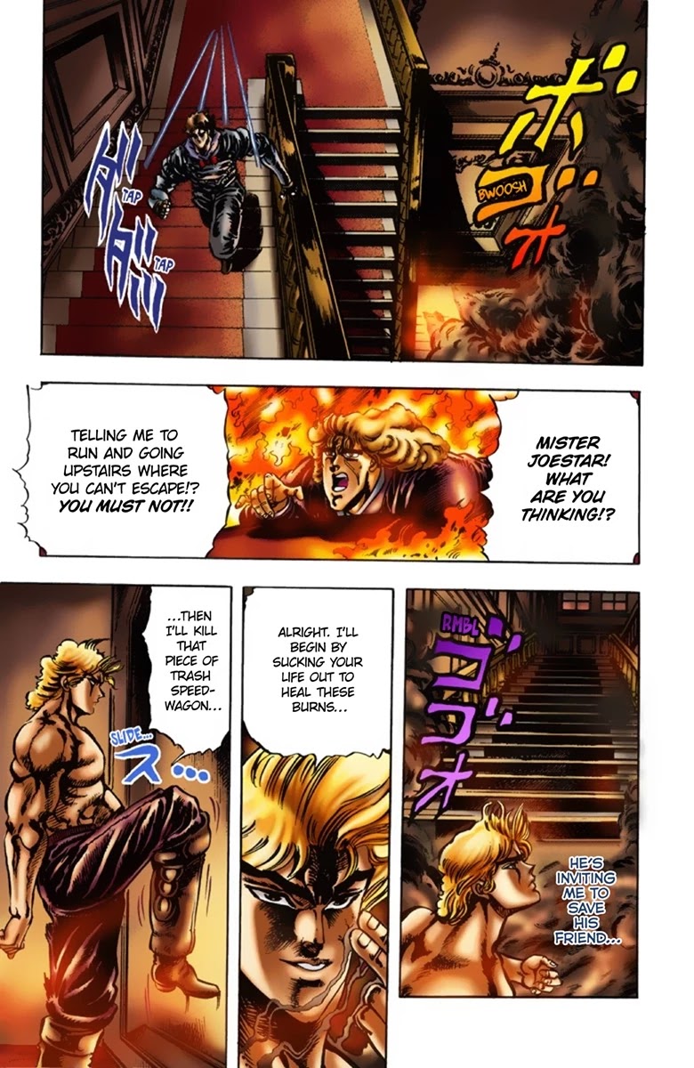 JoJo's Bizarre Adventure Part 1 - Phantom Blood (Official Colored) Chapter 15 page 11 - Chapter 15: Youth with Dio Part 4