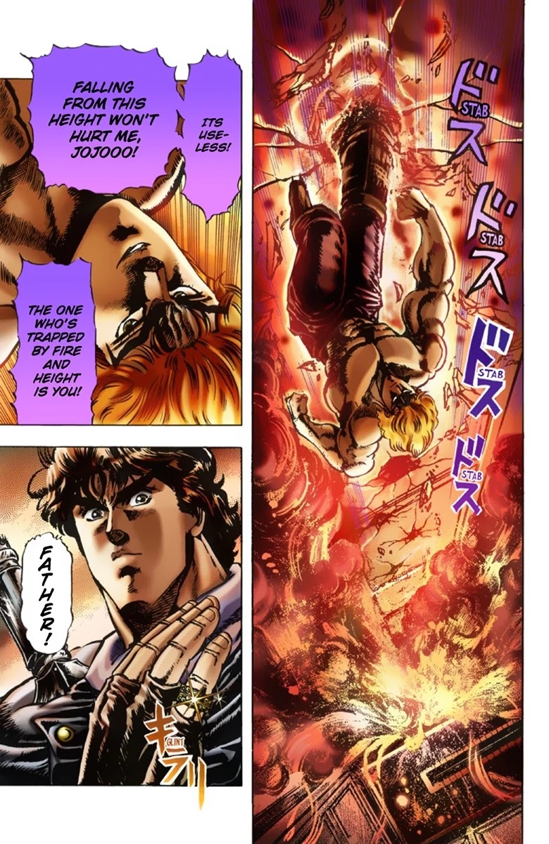 JoJo's Bizarre Adventure Part 1 - Phantom Blood (Official Colored) Chapter 15 page 13 - Chapter 15: Youth with Dio Part 4