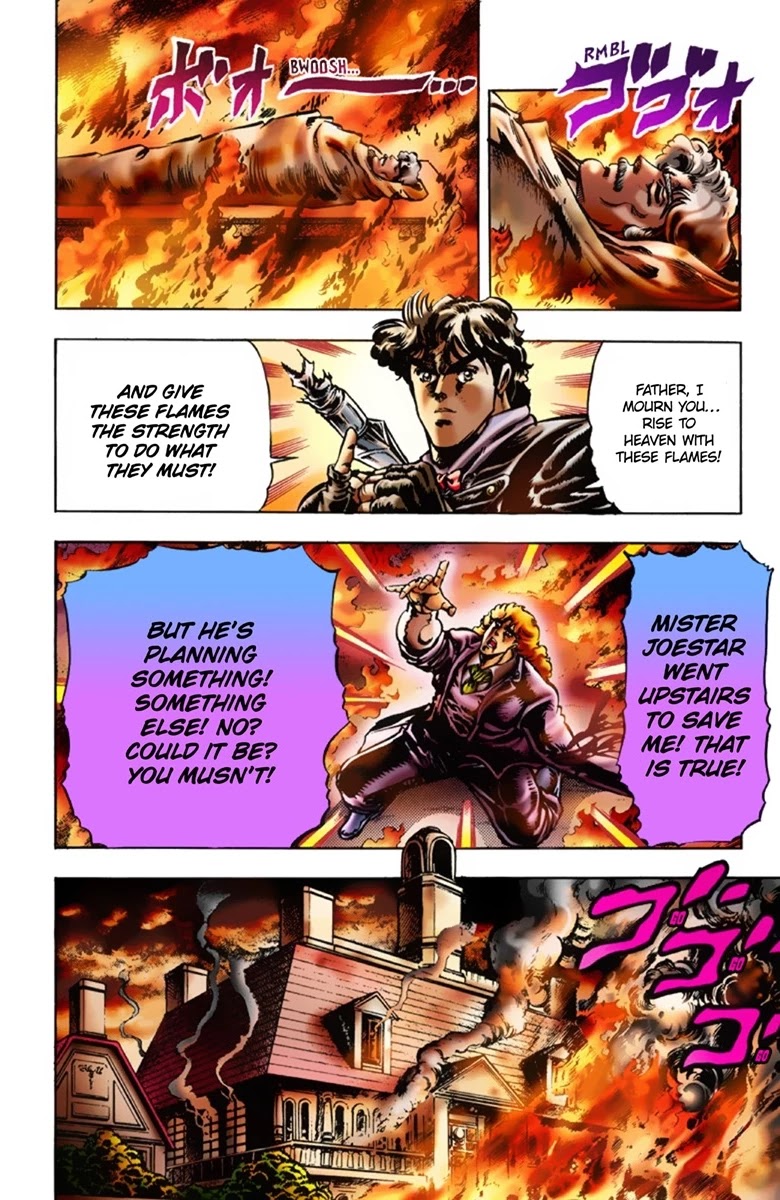JoJo's Bizarre Adventure Part 1 - Phantom Blood (Official Colored) Chapter 15 page 14 - Chapter 15: Youth with Dio Part 4