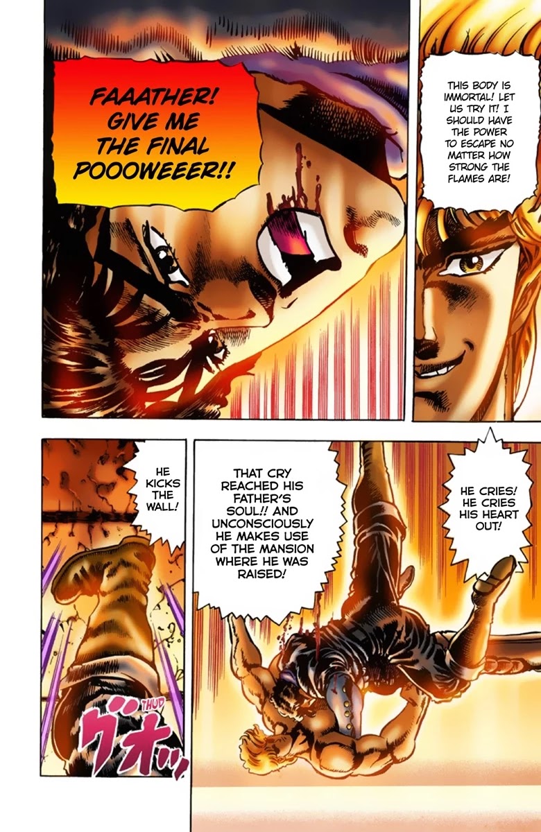 JoJo's Bizarre Adventure Part 1 - Phantom Blood (Official Colored) Chapter 16 page 13 - Chapter 16: Youth with Dio Part 5