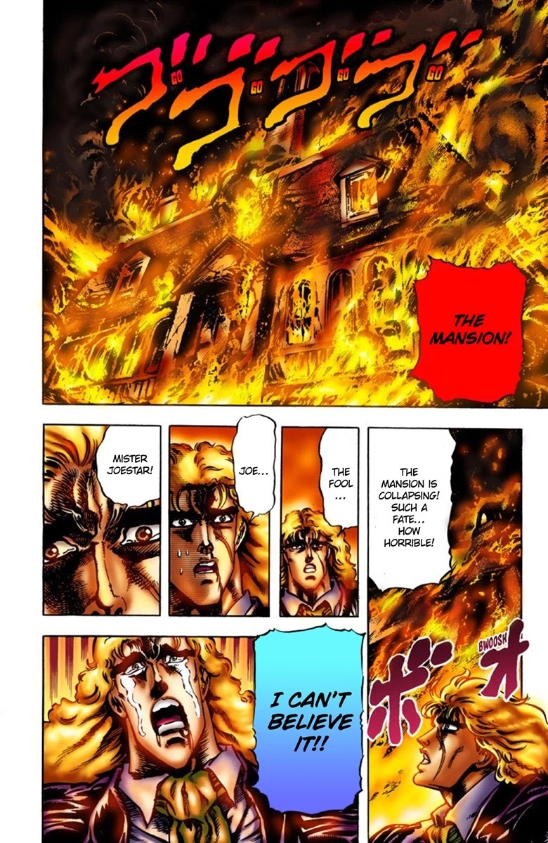 JoJo's Bizarre Adventure Part 1 - Phantom Blood (Official Colored) Chapter 16 page 17 - Chapter 16: Youth with Dio Part 5