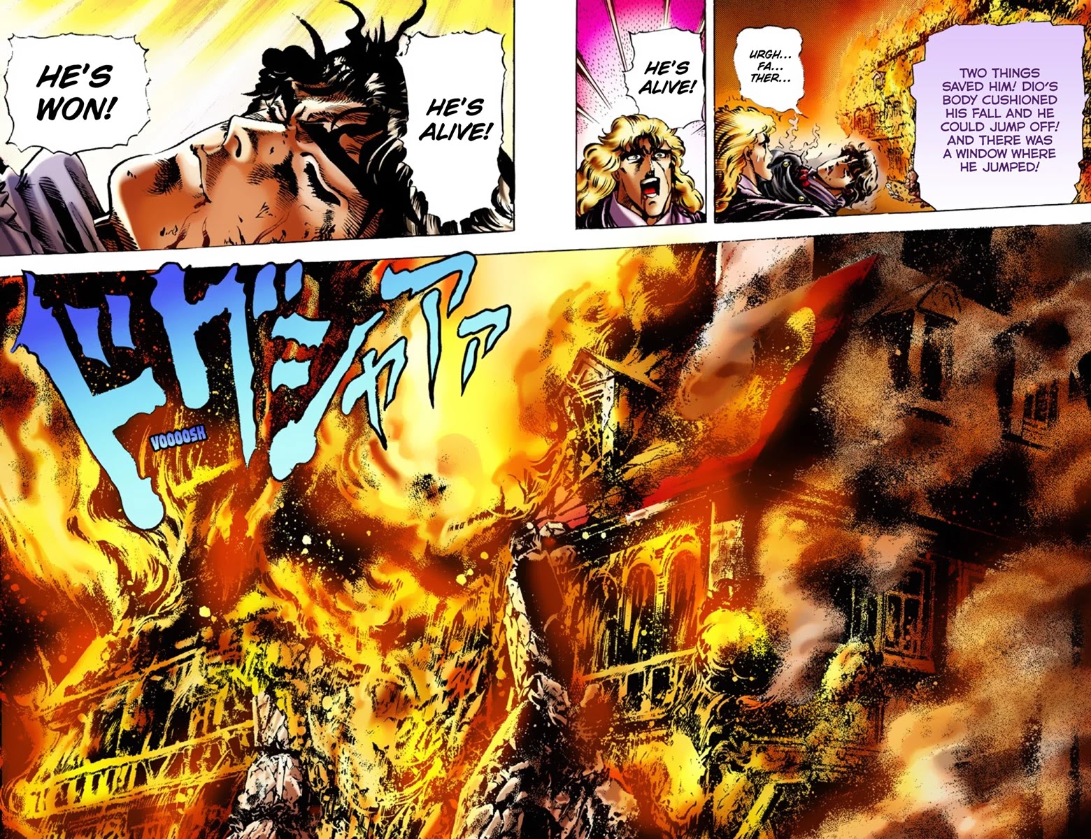 JoJo's Bizarre Adventure Part 1 - Phantom Blood (Official Colored) Chapter 16 page 19 - Chapter 16: Youth with Dio Part 5