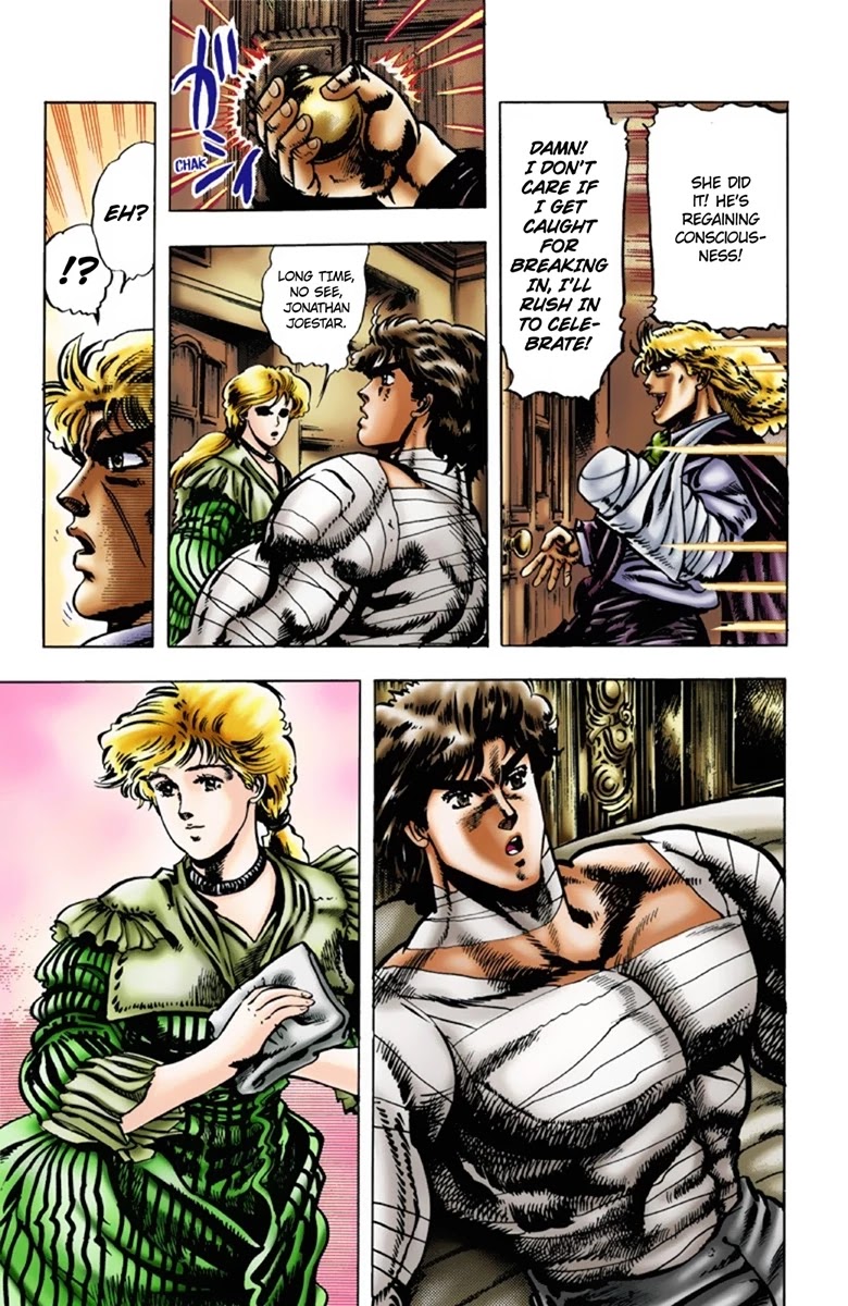 JoJo's Bizarre Adventure Part 1 - Phantom Blood (Official Colored) Chapter 17 page 11 - Chapter 17: The Birth of Dio
