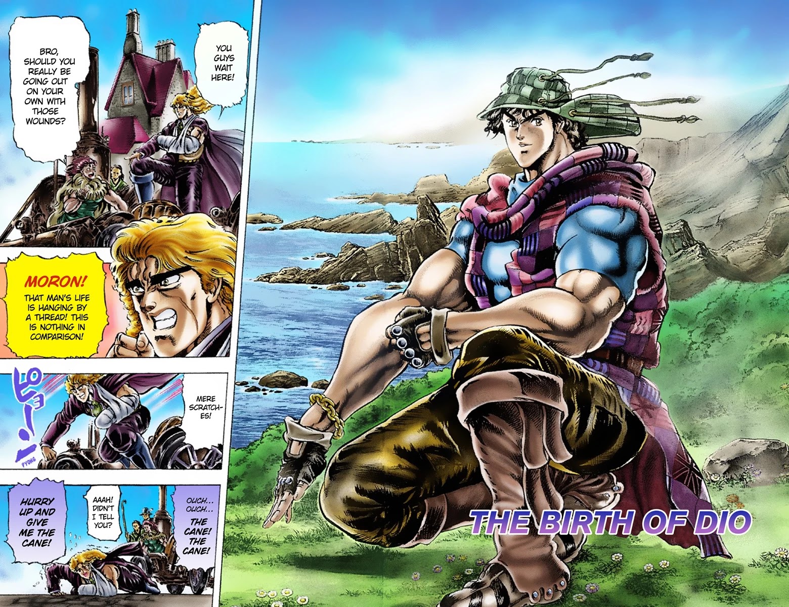 JoJo's Bizarre Adventure Part 1 - Phantom Blood (Official Colored) Chapter 17 page 3 - Chapter 17: The Birth of Dio