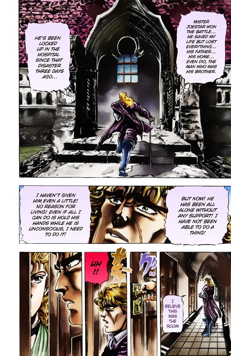 JoJo's Bizarre Adventure Part 1 - Phantom Blood (Official Colored) Chapter 17 page 4 - Chapter 17: The Birth of Dio