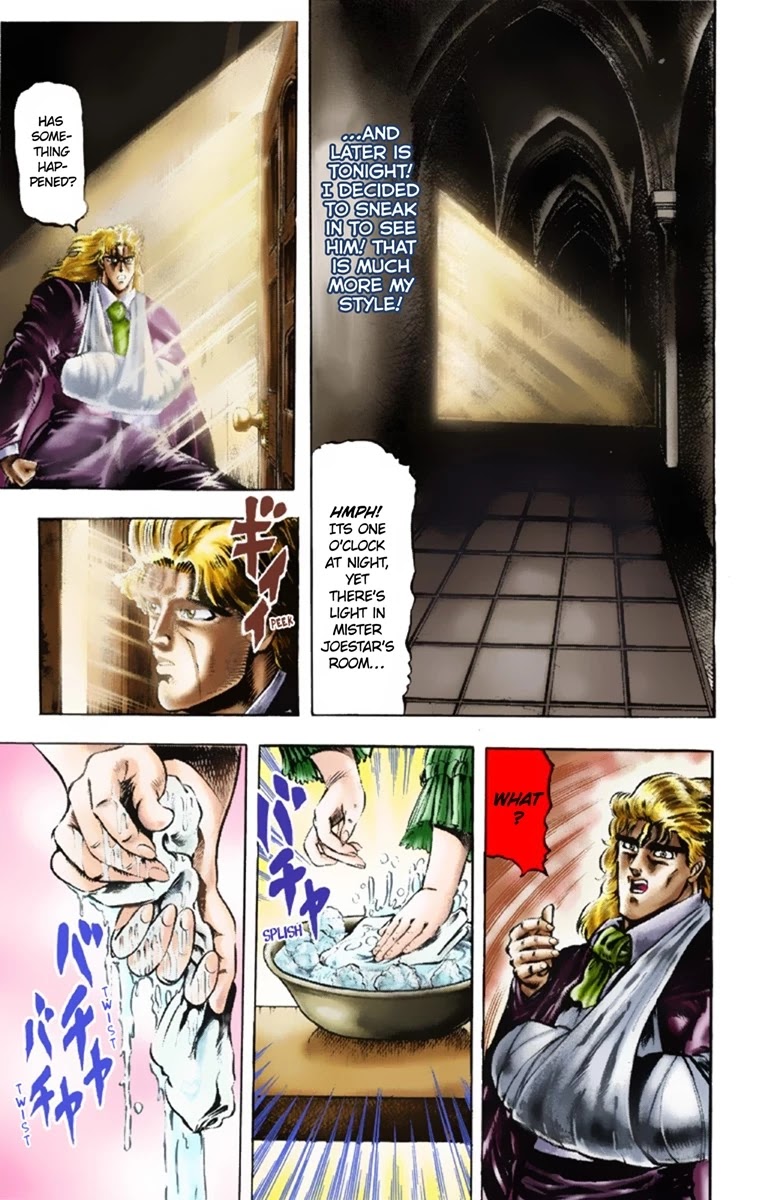 JoJo's Bizarre Adventure Part 1 - Phantom Blood (Official Colored) Chapter 17 page 7 - Chapter 17: The Birth of Dio