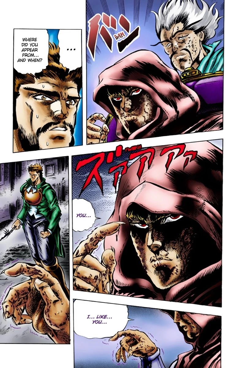 JoJo's Bizarre Adventure Part 1 - Phantom Blood (Official Colored) Chapter 18 page 10 - Chapter 18: Jack the Ripper and Zeppeli the Strange Part 1