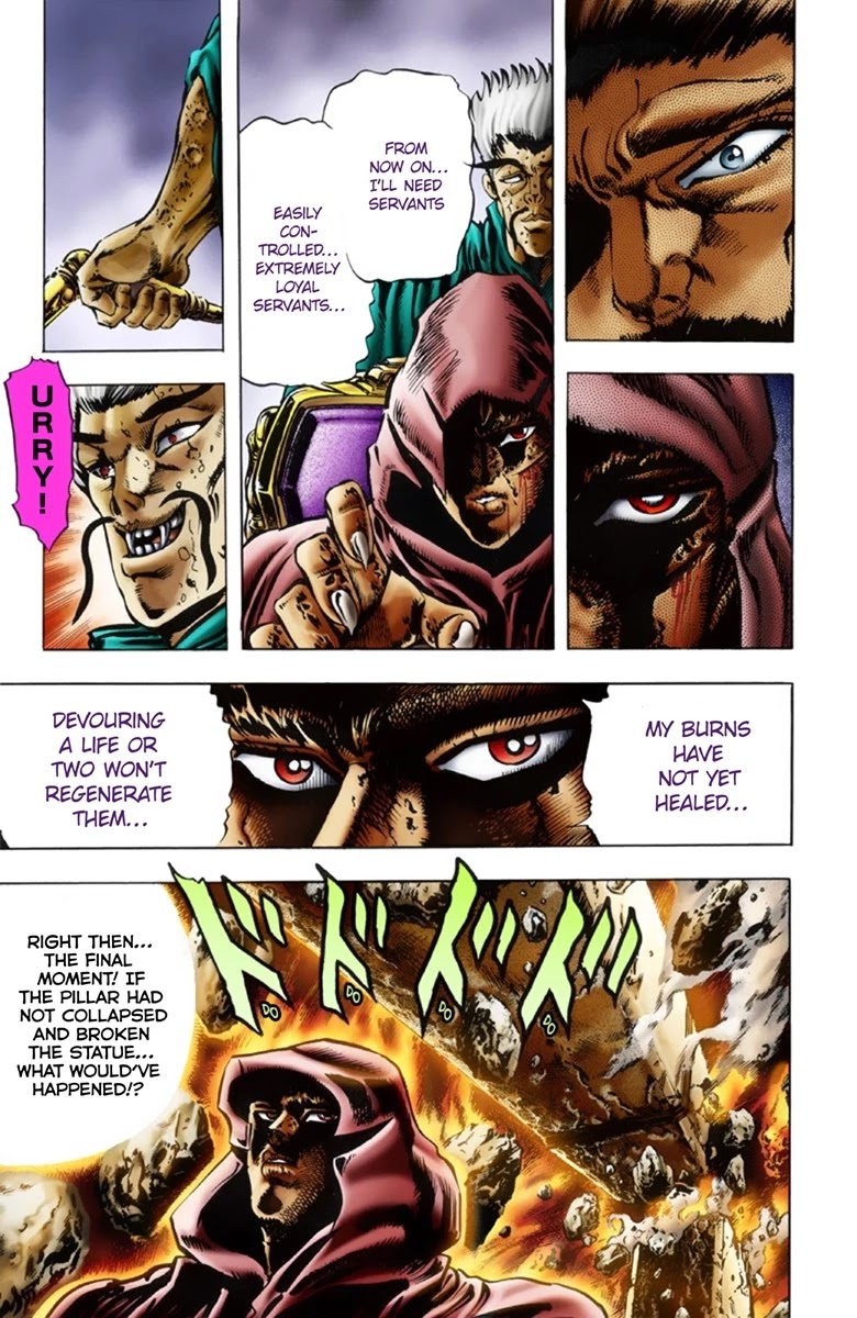 JoJo's Bizarre Adventure Part 1 - Phantom Blood (Official Colored) Chapter 18 page 12 - Chapter 18: Jack the Ripper and Zeppeli the Strange Part 1