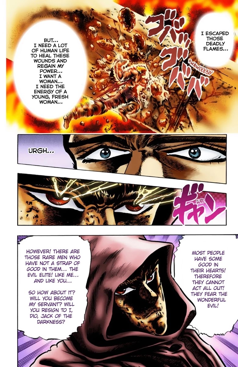 JoJo's Bizarre Adventure Part 1 - Phantom Blood (Official Colored) Chapter 18 page 13 - Chapter 18: Jack the Ripper and Zeppeli the Strange Part 1