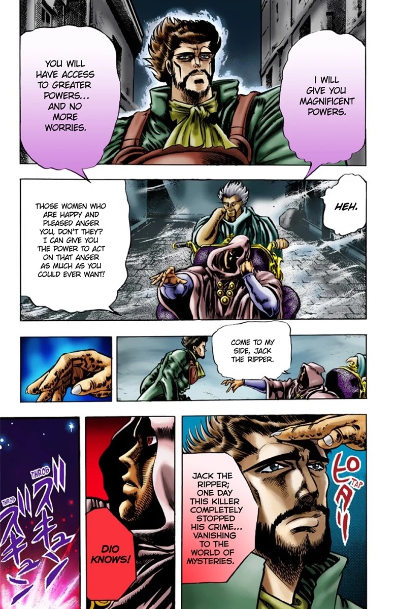 JoJo's Bizarre Adventure Part 1 - Phantom Blood (Official Colored) Chapter 18 page 14 - Chapter 18: Jack the Ripper and Zeppeli the Strange Part 1