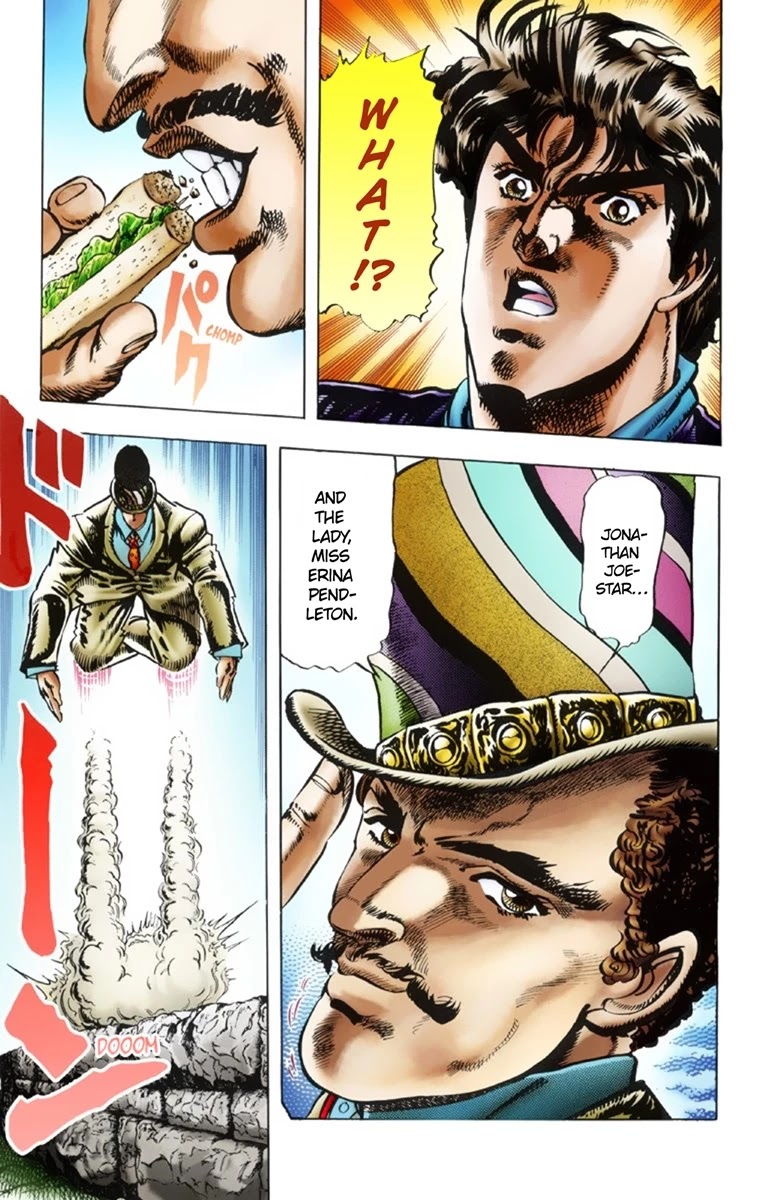 JoJo's Bizarre Adventure Part 1 - Phantom Blood (Official Colored) Chapter 18 page 18 - Chapter 18: Jack the Ripper and Zeppeli the Strange Part 1