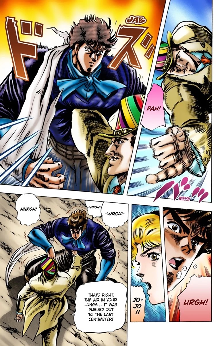 JoJo's Bizarre Adventure Part 1 - Phantom Blood (Official Colored) Chapter 18 page 20 - Chapter 18: Jack the Ripper and Zeppeli the Strange Part 1