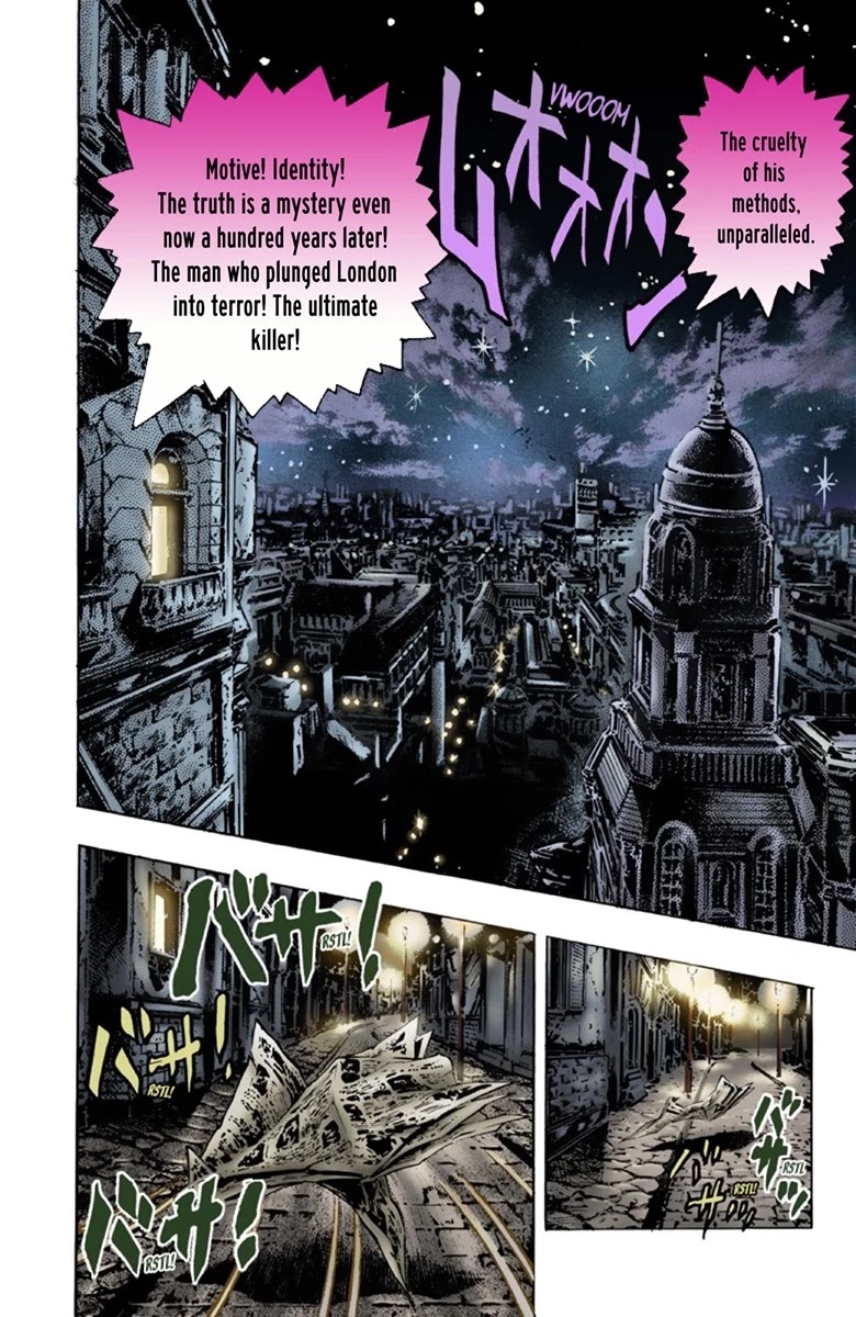JoJo's Bizarre Adventure Part 1 - Phantom Blood (Official Colored) Chapter 18 page 5 - Chapter 18: Jack the Ripper and Zeppeli the Strange Part 1