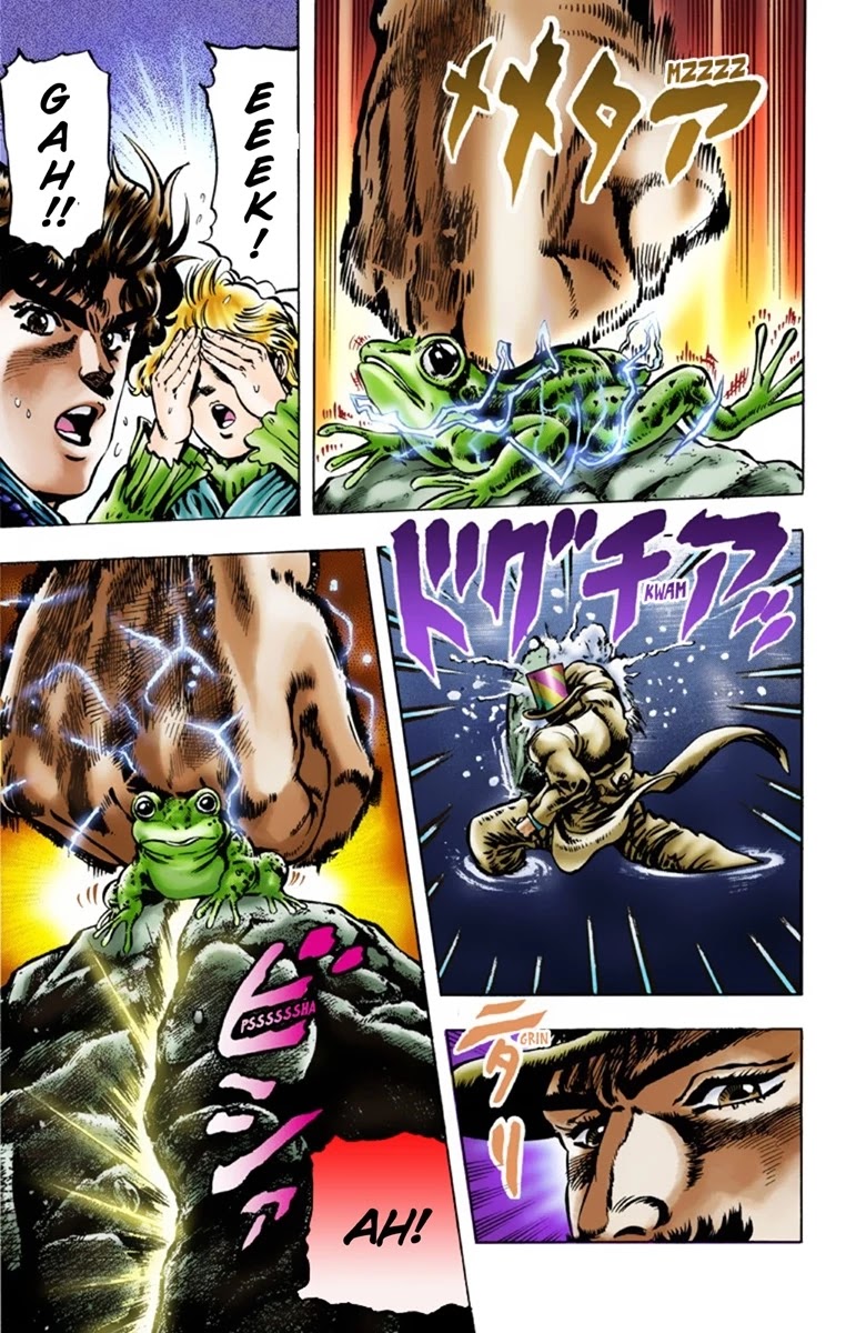 JoJo's Bizarre Adventure Part 1 - Phantom Blood (Official Colored) Chapter 19 page 11 - Chapter 19: Jack the Ripper and Zeppeli the Strange Part 2