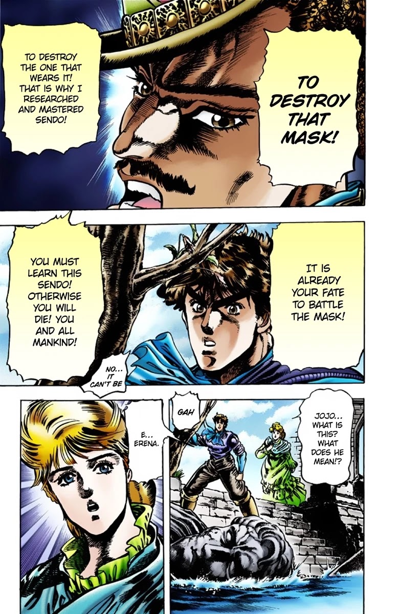 JoJo's Bizarre Adventure Part 1 - Phantom Blood (Official Colored) Chapter 19 page 15 - Chapter 19: Jack the Ripper and Zeppeli the Strange Part 2