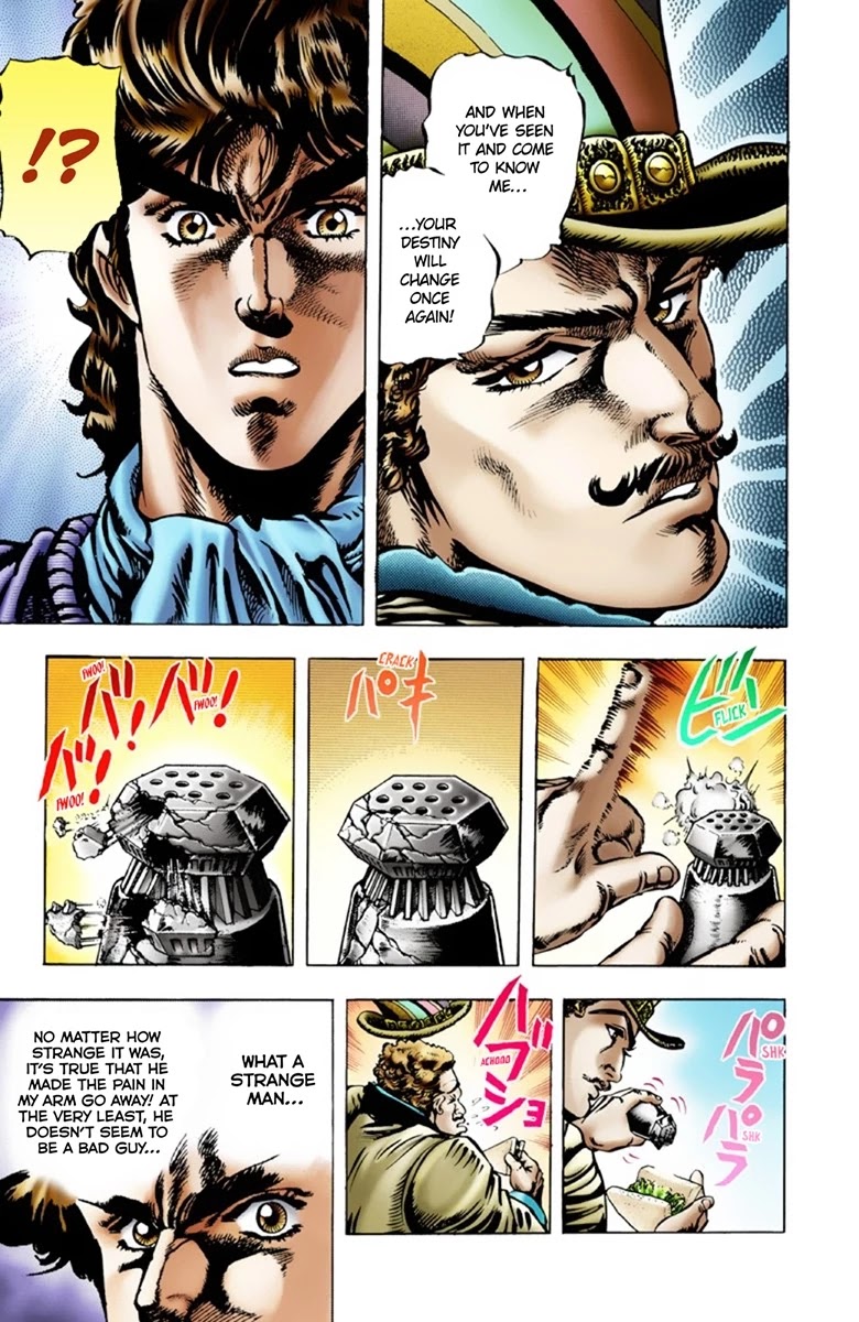 JoJo's Bizarre Adventure Part 1 - Phantom Blood (Official Colored) Chapter 19 page 4 - Chapter 19: Jack the Ripper and Zeppeli the Strange Part 2