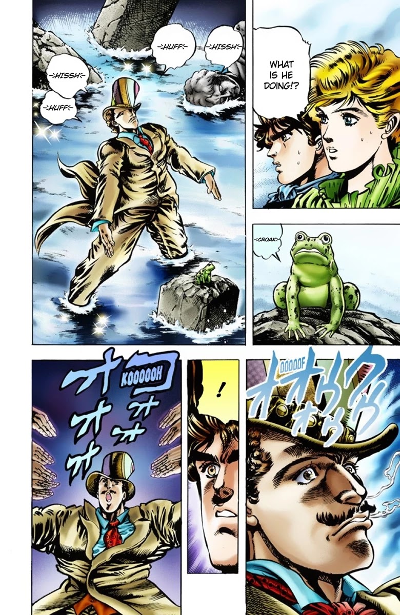 JoJo's Bizarre Adventure Part 1 - Phantom Blood (Official Colored) Chapter 19 page 6 - Chapter 19: Jack the Ripper and Zeppeli the Strange Part 2