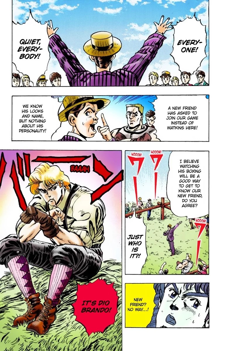 JoJo's Bizarre Adventure Part 1 - Phantom Blood (Official Colored) Chapter 2 page 14 - Chapter 2: Dio Brando the Invader Part 1