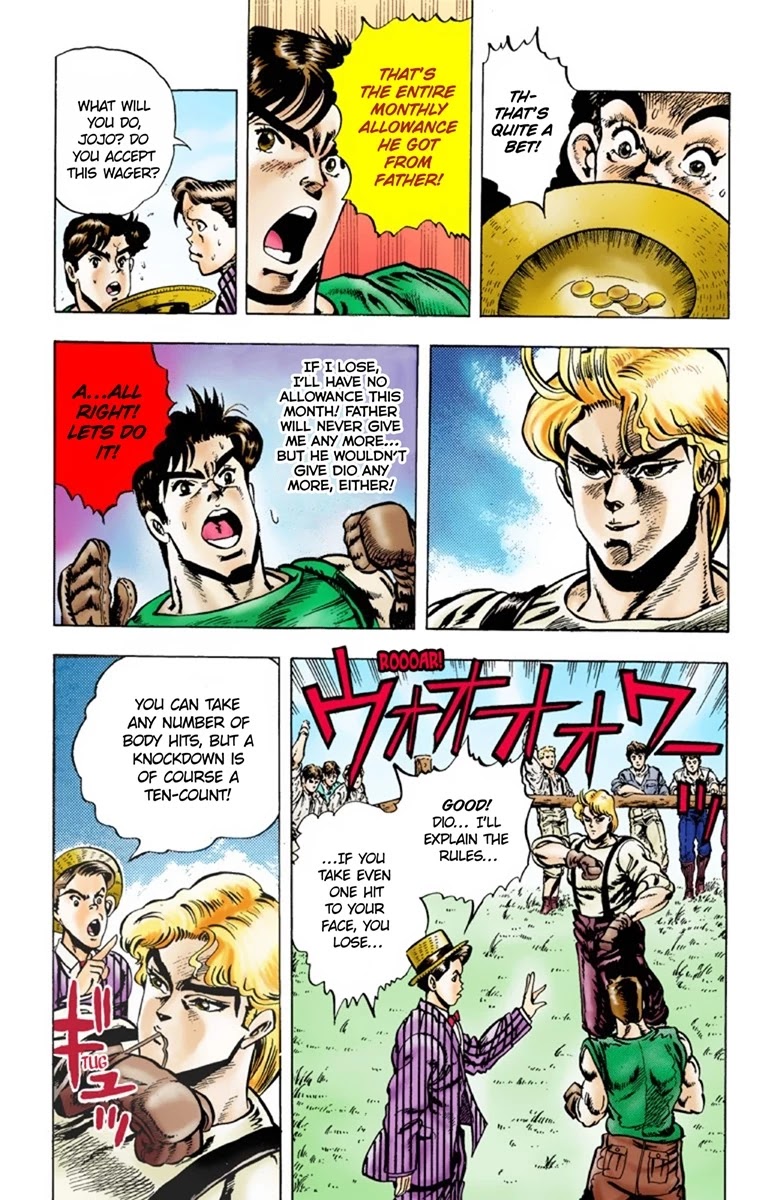 JoJo's Bizarre Adventure Part 1 - Phantom Blood (Official Colored) Chapter 2 page 16 - Chapter 2: Dio Brando the Invader Part 1