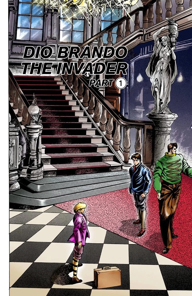 JoJo's Bizarre Adventure Part 1 - Phantom Blood (Official Colored) Chapter 2 page 3 - Chapter 2: Dio Brando the Invader Part 1