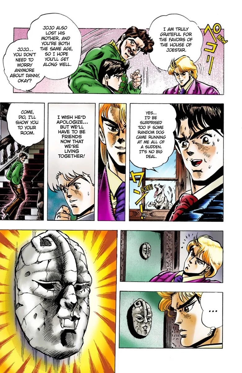 JoJo's Bizarre Adventure Part 1 - Phantom Blood (Official Colored) Chapter 2 page 4 - Chapter 2: Dio Brando the Invader Part 1