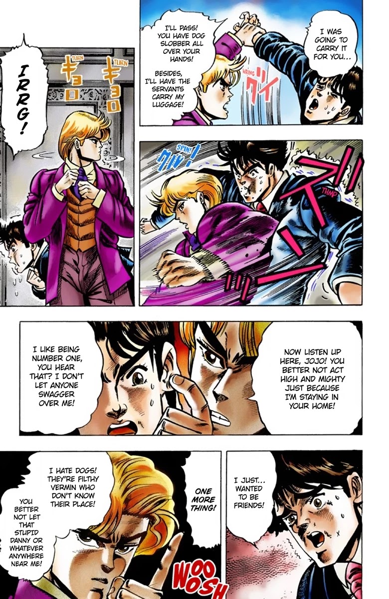 JoJo's Bizarre Adventure Part 1 - Phantom Blood (Official Colored) Chapter 2 page 6 - Chapter 2: Dio Brando the Invader Part 1