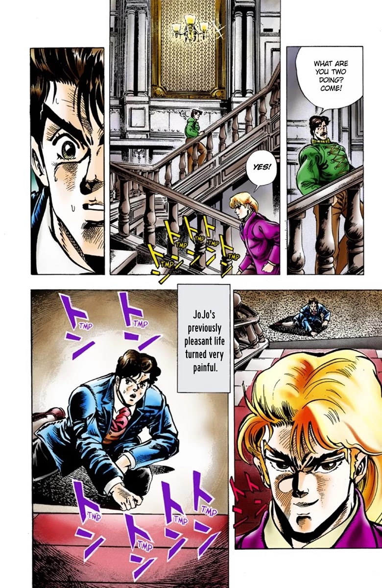 JoJo's Bizarre Adventure Part 1 - Phantom Blood (Official Colored) Chapter 2 page 7 - Chapter 2: Dio Brando the Invader Part 1