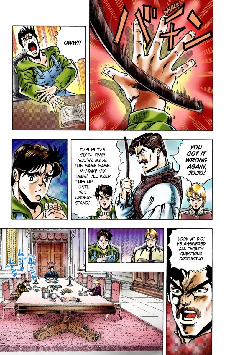 JoJo's Bizarre Adventure Part 1 - Phantom Blood (Official Colored) Chapter 2 page 8 - Chapter 2: Dio Brando the Invader Part 1