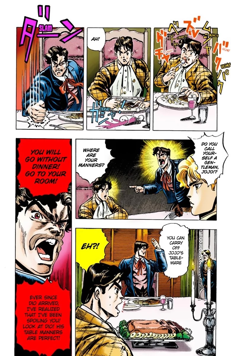 JoJo's Bizarre Adventure Part 1 - Phantom Blood (Official Colored) Chapter 2 page 9 - Chapter 2: Dio Brando the Invader Part 1