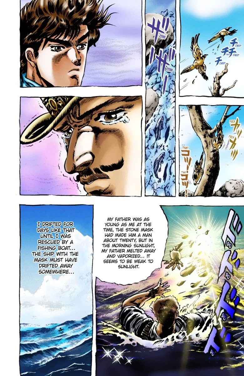 JoJo's Bizarre Adventure Part 1 - Phantom Blood (Official Colored) Chapter 20 page 10 - Chapter 20: Jack the Ripper and Zeppeli the Strange Part 3