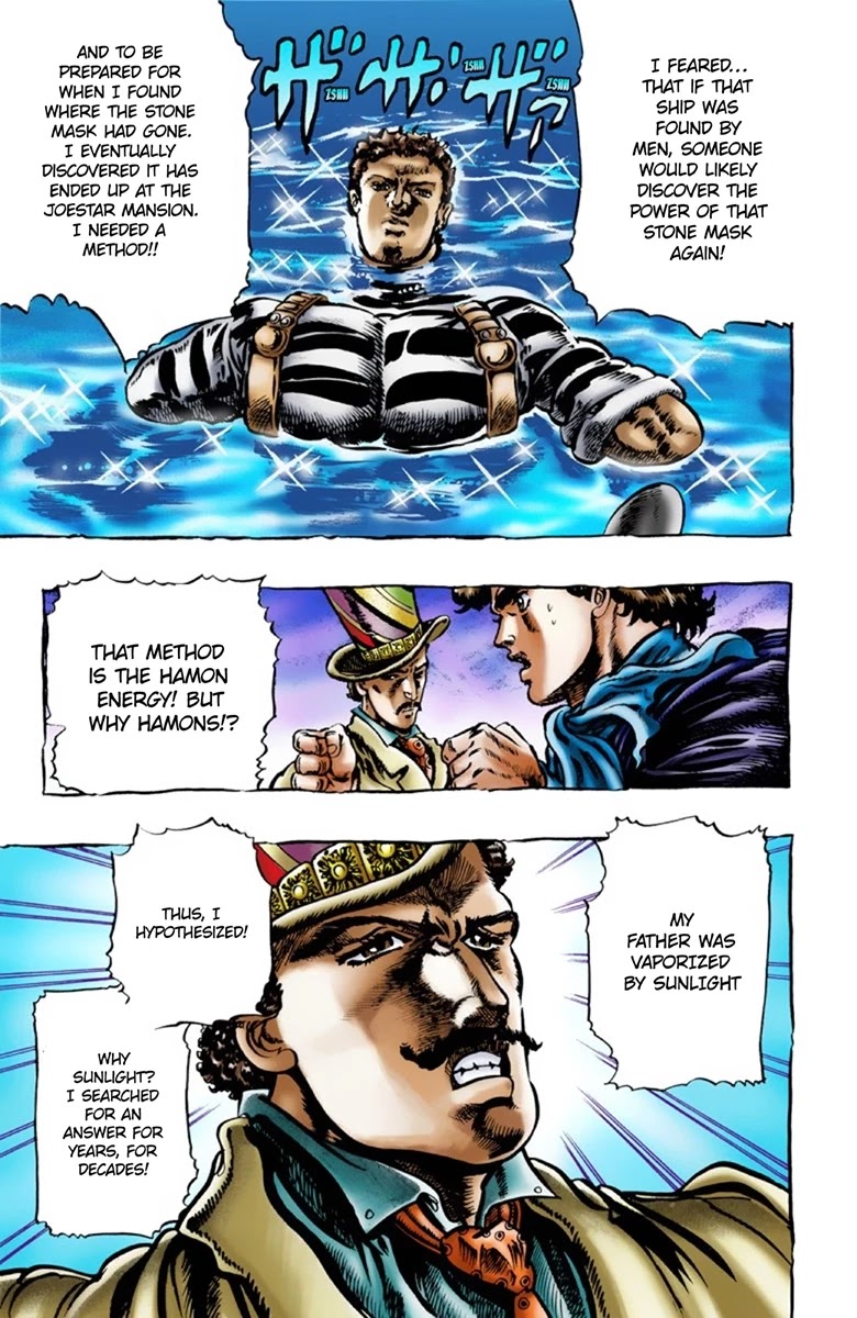 JoJo's Bizarre Adventure Part 1 - Phantom Blood (Official Colored) Chapter 20 page 11 - Chapter 20: Jack the Ripper and Zeppeli the Strange Part 3