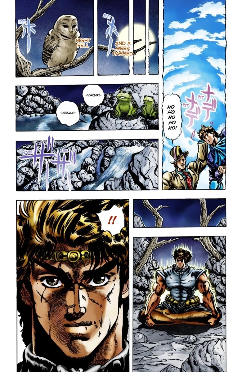 JoJo's Bizarre Adventure Part 1 - Phantom Blood (Official Colored) Chapter 20 page 14 - Chapter 20: Jack the Ripper and Zeppeli the Strange Part 3