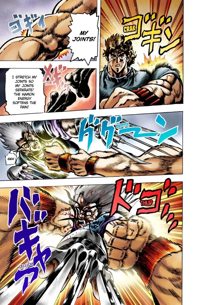 JoJo's Bizarre Adventure Part 1 - Phantom Blood (Official Colored) Chapter 20 page 17 - Chapter 20: Jack the Ripper and Zeppeli the Strange Part 3