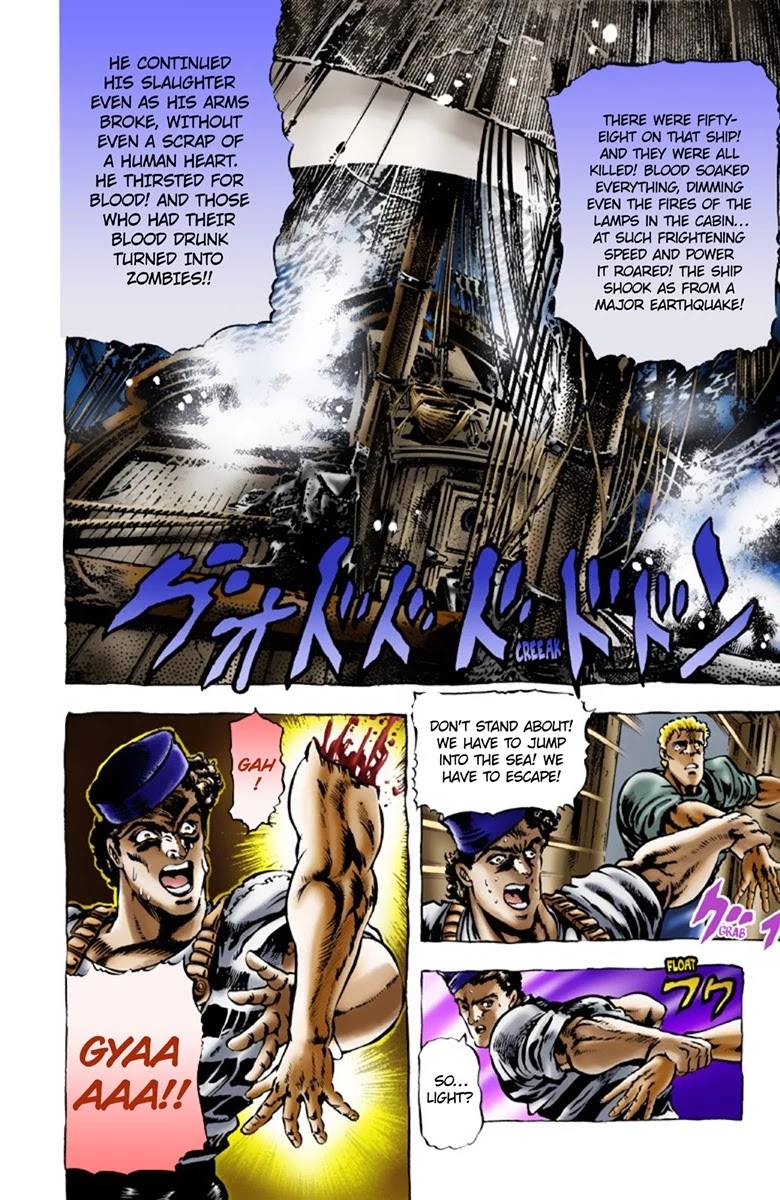 JoJo's Bizarre Adventure Part 1 - Phantom Blood (Official Colored) Chapter 20 page 8 - Chapter 20: Jack the Ripper and Zeppeli the Strange Part 3