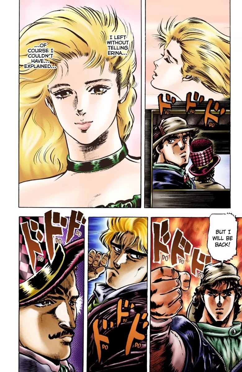 JoJo's Bizarre Adventure Part 1 - Phantom Blood (Official Colored) Chapter 21 page 12 - Chapter 21: Jack the Ripper and Zeppeli the Strange Part 4