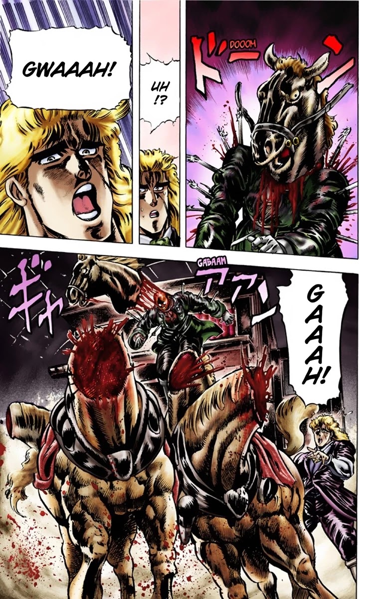 JoJo's Bizarre Adventure Part 1 - Phantom Blood (Official Colored) Chapter 21 page 15 - Chapter 21: Jack the Ripper and Zeppeli the Strange Part 4
