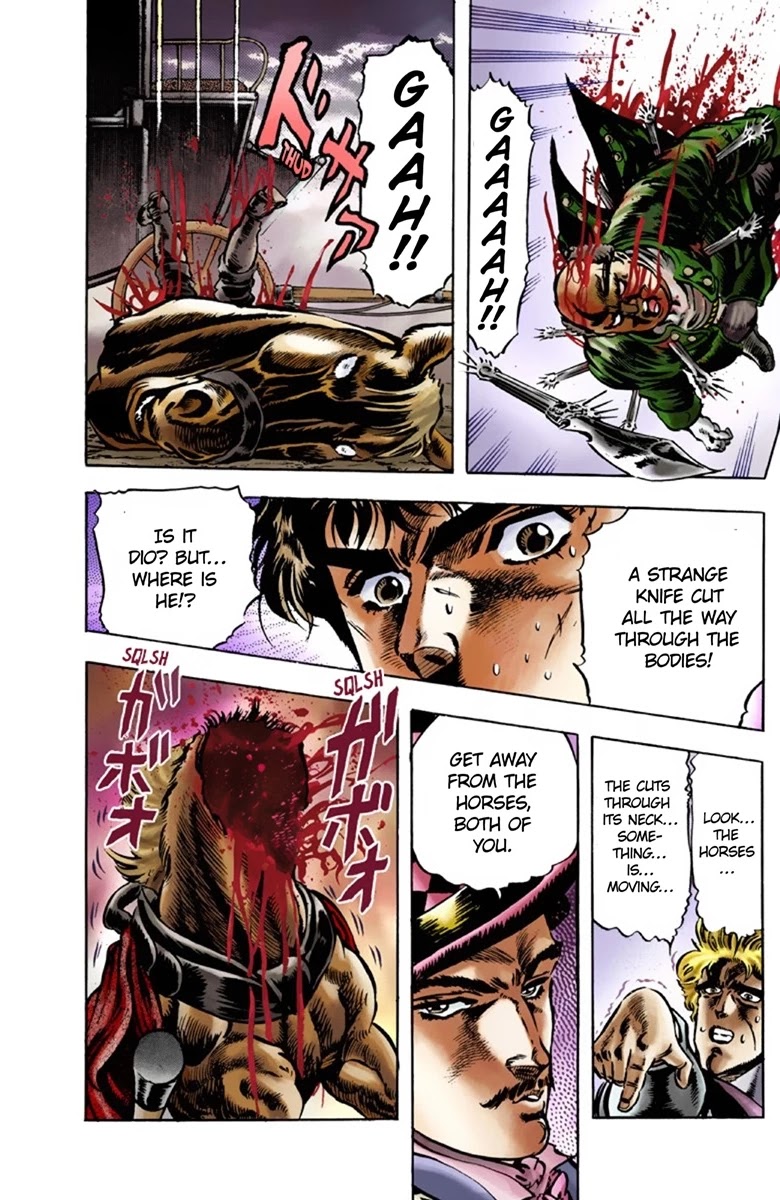 JoJo's Bizarre Adventure Part 1 - Phantom Blood (Official Colored) Chapter 21 page 16 - Chapter 21: Jack the Ripper and Zeppeli the Strange Part 4