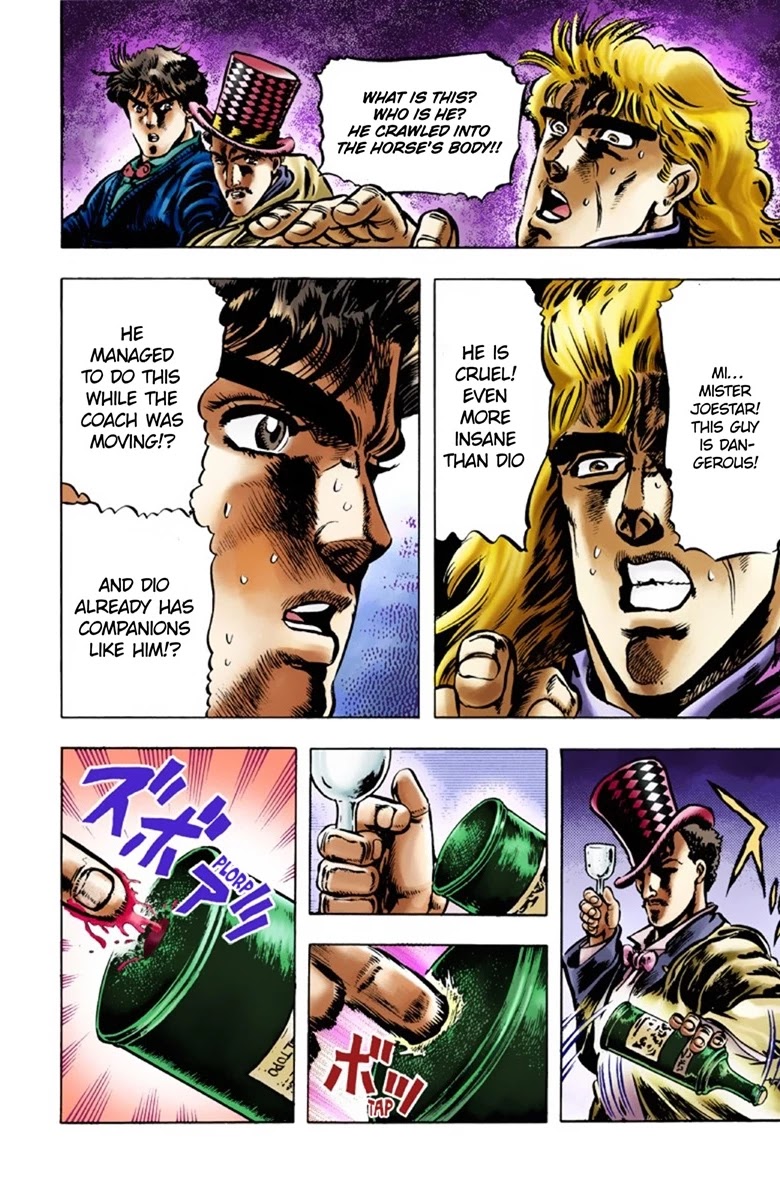 JoJo's Bizarre Adventure Part 1 - Phantom Blood (Official Colored) Chapter 21 page 18 - Chapter 21: Jack the Ripper and Zeppeli the Strange Part 4