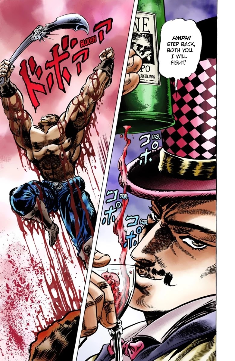 JoJo's Bizarre Adventure Part 1 - Phantom Blood (Official Colored) Chapter 21 page 19 - Chapter 21: Jack the Ripper and Zeppeli the Strange Part 4