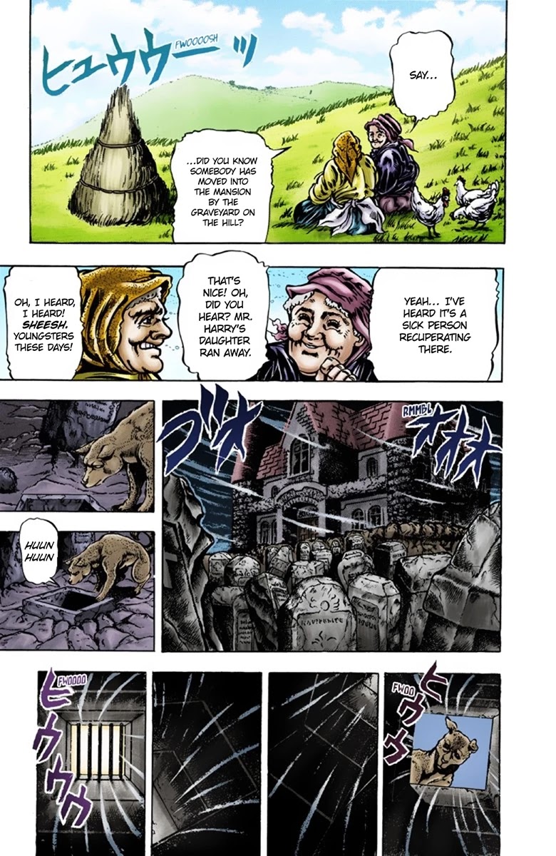 JoJo's Bizarre Adventure Part 1 - Phantom Blood (Official Colored) Chapter 21 page 5 - Chapter 21: Jack the Ripper and Zeppeli the Strange Part 4
