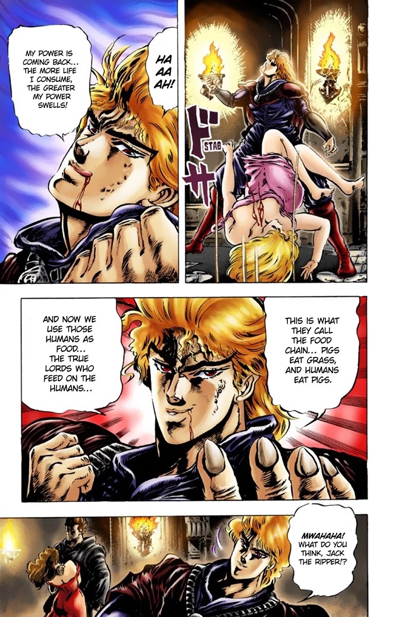 JoJo's Bizarre Adventure Part 1 - Phantom Blood (Official Colored) Chapter 21 page 7 - Chapter 21: Jack the Ripper and Zeppeli the Strange Part 4