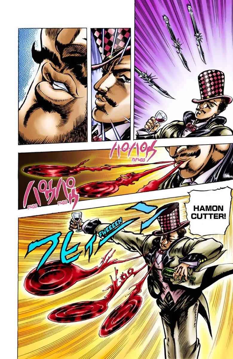 JoJo's Bizarre Adventure Part 1 - Phantom Blood (Official Colored) Chapter 22 page 12 - Chapter 22: Jack the Ripper and Zeppeli the Strange Part 5