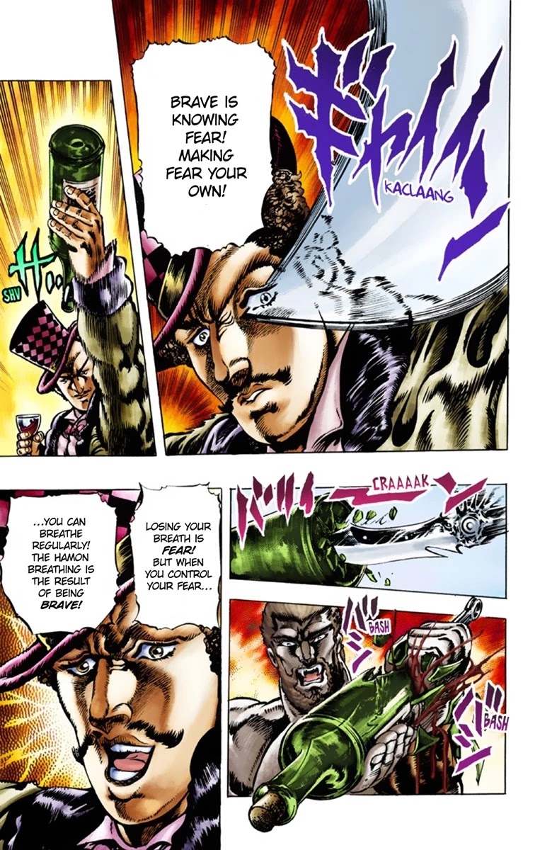 JoJo's Bizarre Adventure Part 1 - Phantom Blood (Official Colored) Chapter 22 page 15 - Chapter 22: Jack the Ripper and Zeppeli the Strange Part 5