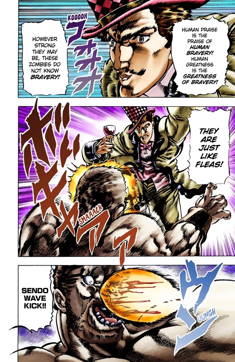 JoJo's Bizarre Adventure Part 1 - Phantom Blood (Official Colored) Chapter 22 page 16 - Chapter 22: Jack the Ripper and Zeppeli the Strange Part 5
