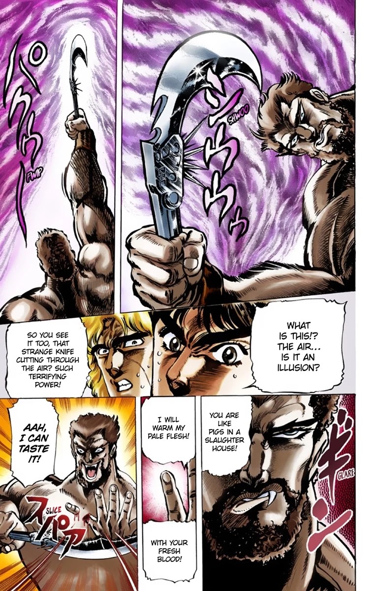JoJo's Bizarre Adventure Part 1 - Phantom Blood (Official Colored) Chapter 22 page 2 - Chapter 22: Jack the Ripper and Zeppeli the Strange Part 5