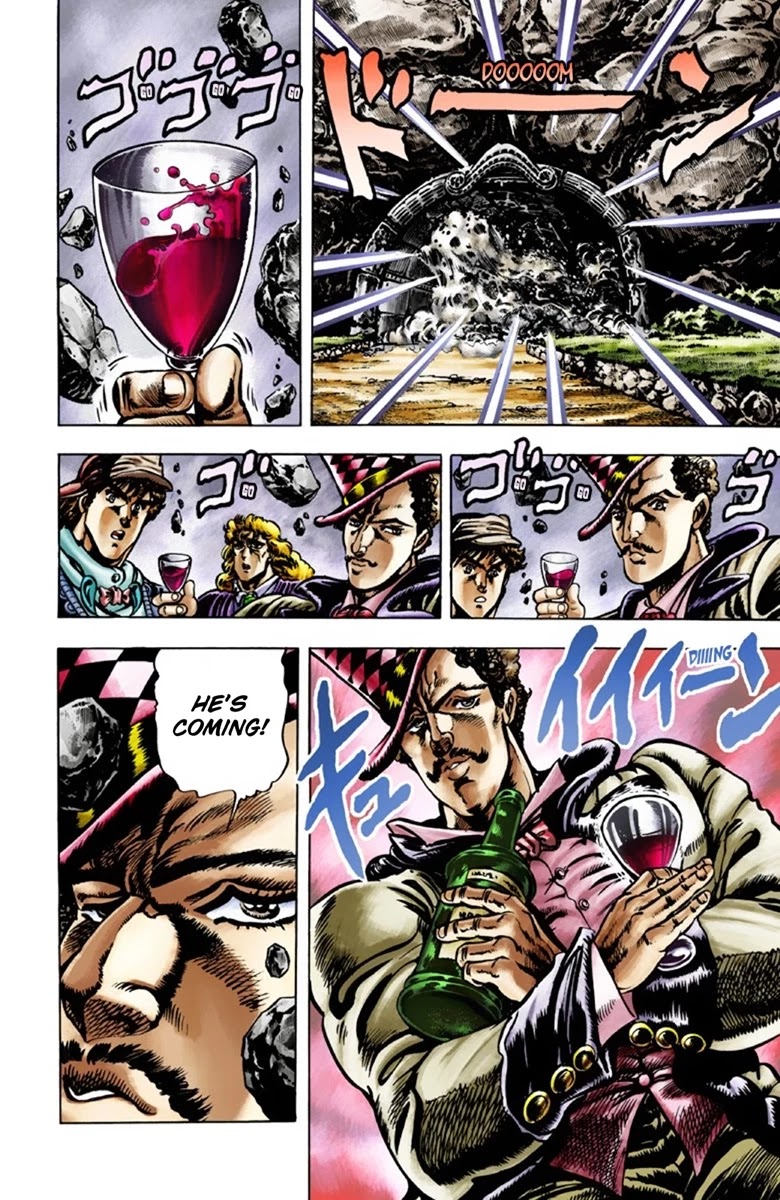 JoJo's Bizarre Adventure Part 1 - Phantom Blood (Official Colored) Chapter 22 page 6 - Chapter 22: Jack the Ripper and Zeppeli the Strange Part 5