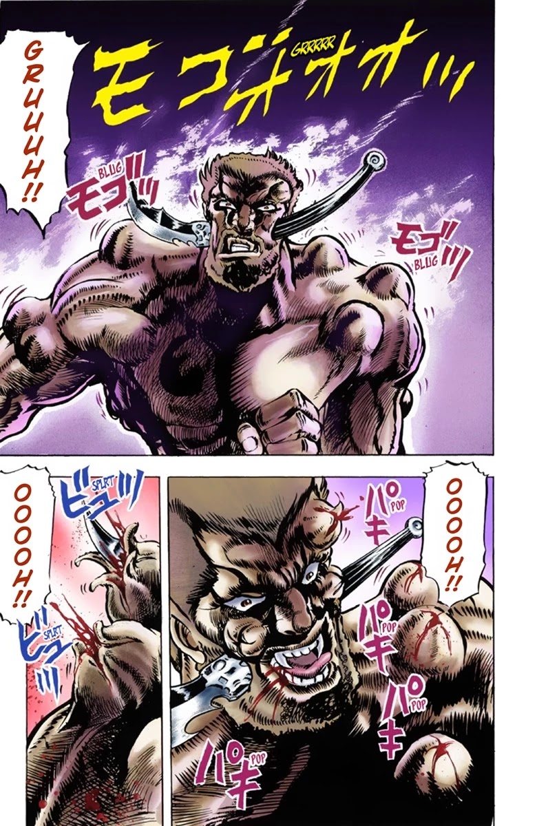 JoJo's Bizarre Adventure Part 1 - Phantom Blood (Official Colored) Chapter 22 page 7 - Chapter 22: Jack the Ripper and Zeppeli the Strange Part 5