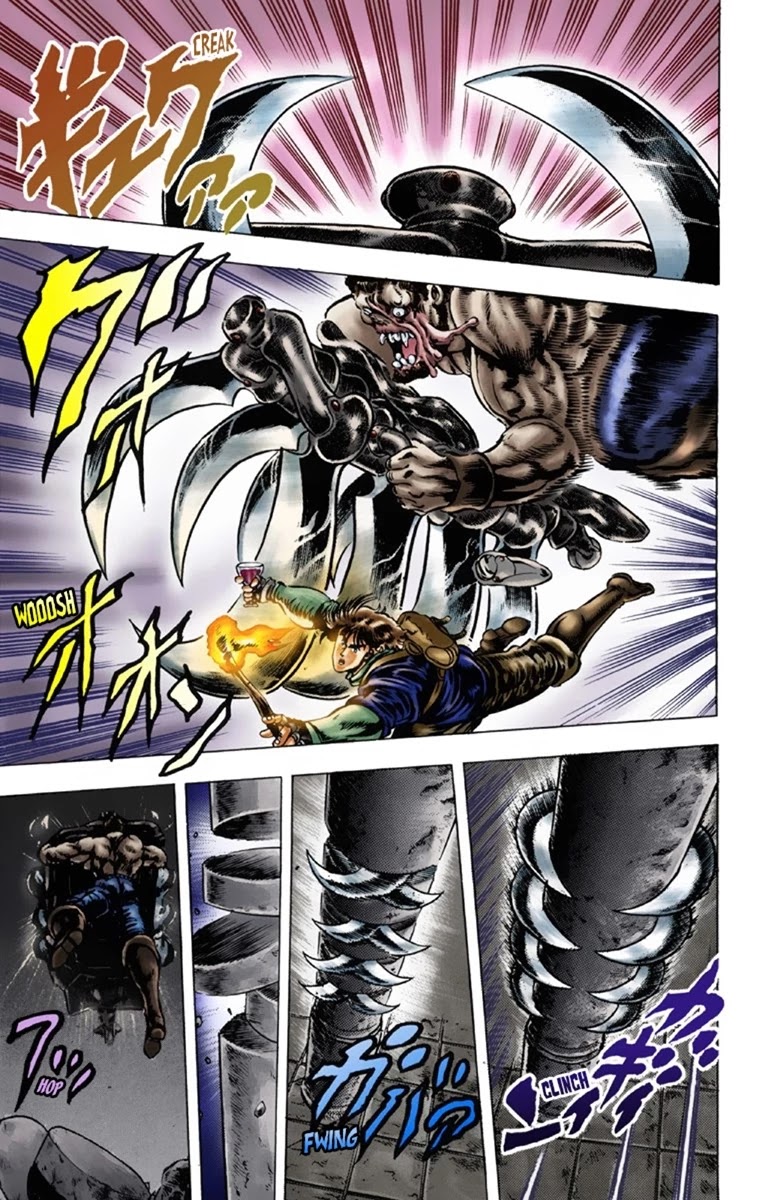 JoJo's Bizarre Adventure Part 1 - Phantom Blood (Official Colored) Chapter 23 page 11 - Chapter 23: Hamon Overdrive Part 1