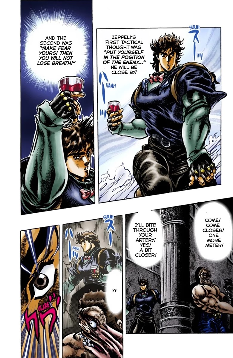JoJo's Bizarre Adventure Part 1 - Phantom Blood (Official Colored) Chapter 23 page 14 - Chapter 23: Hamon Overdrive Part 1
