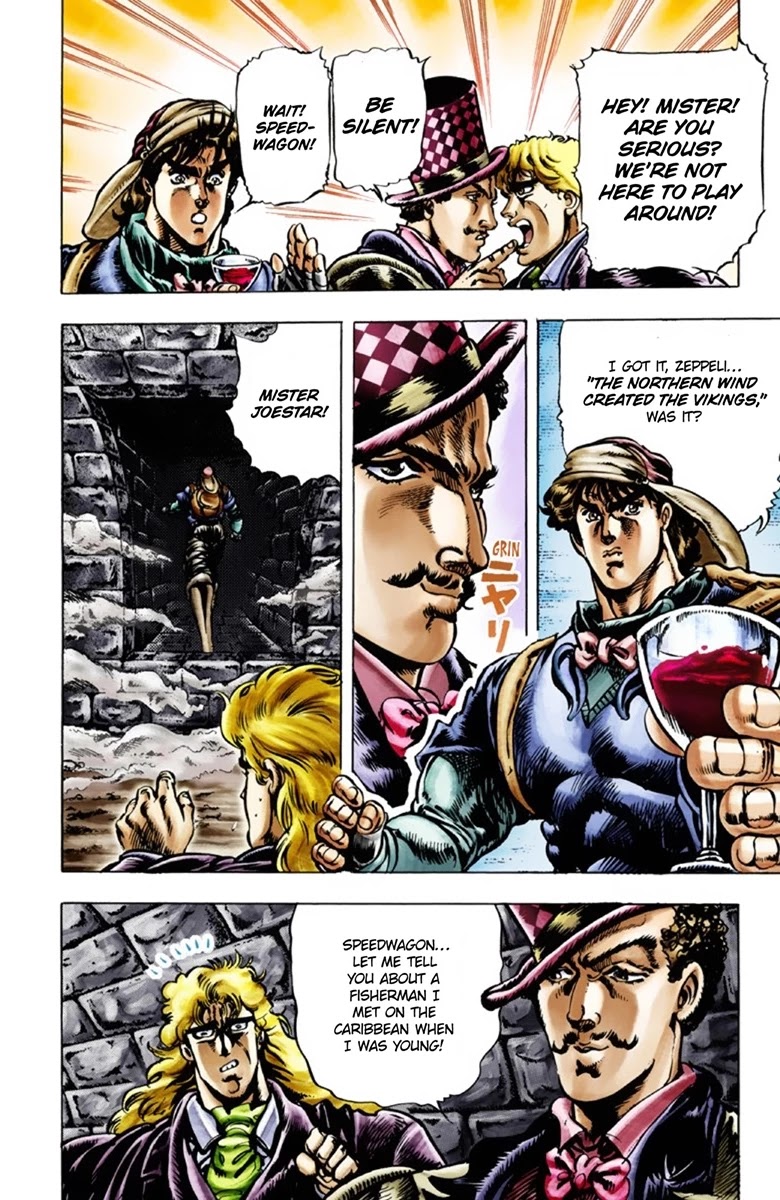 JoJo's Bizarre Adventure Part 1 - Phantom Blood (Official Colored) Chapter 23 page 6 - Chapter 23: Hamon Overdrive Part 1